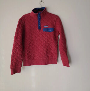 Patagonia men's organic cotton quilt Snap - T pullover sz.XXS